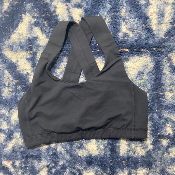 lululemon athletica Tops - lululemon | black cross back sports bra